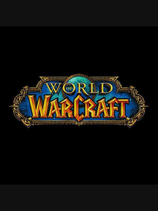 Takeposition Game World Warcraft Logo T-shirt Black