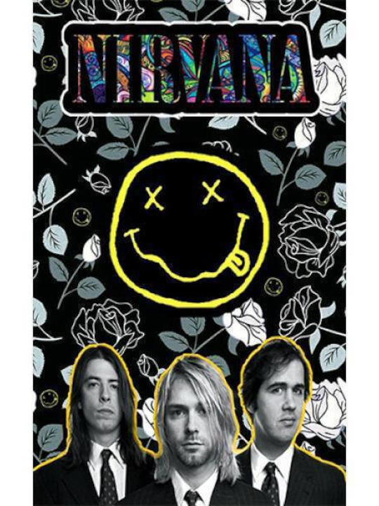 Takeposition T-shirt Nirvana σε Μαύρο χρώμα