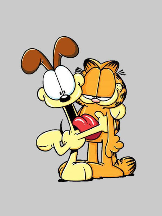 Takeposition Φούτερ με Κουκούλα H-cool Garfield Friend σε Μπλε χρώμα