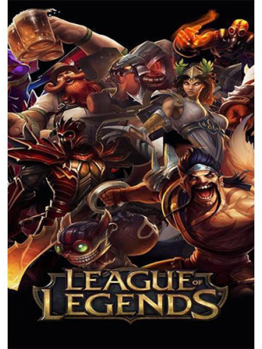 Takeposition Poster Tricou League of Legends Negru