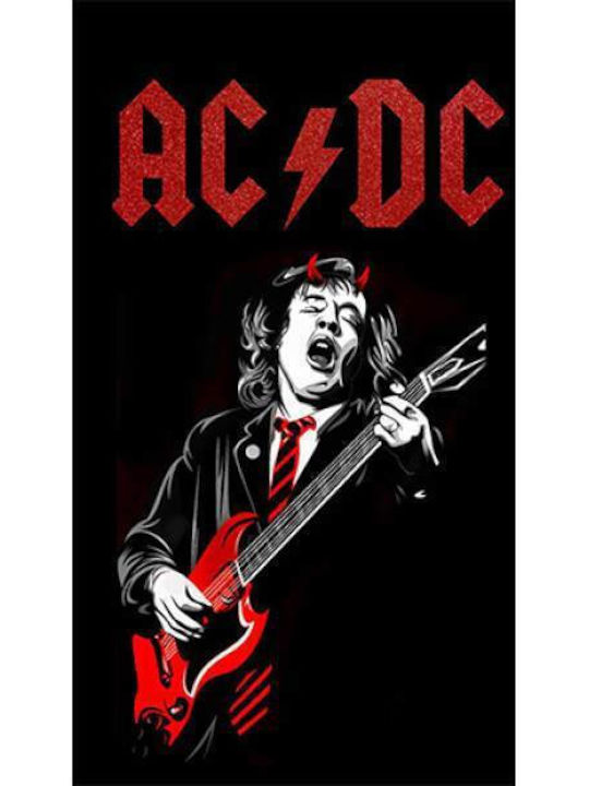 Takeposition T-shirt AC/DC σε Μαύρο χρώμα