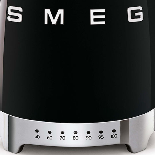 Smeg Kettle 1.7lt 2400W Black