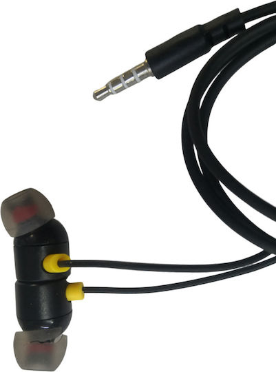 YSY E120000 In-ear Handsfree με Βύσμα 3.5mm Μαύρο