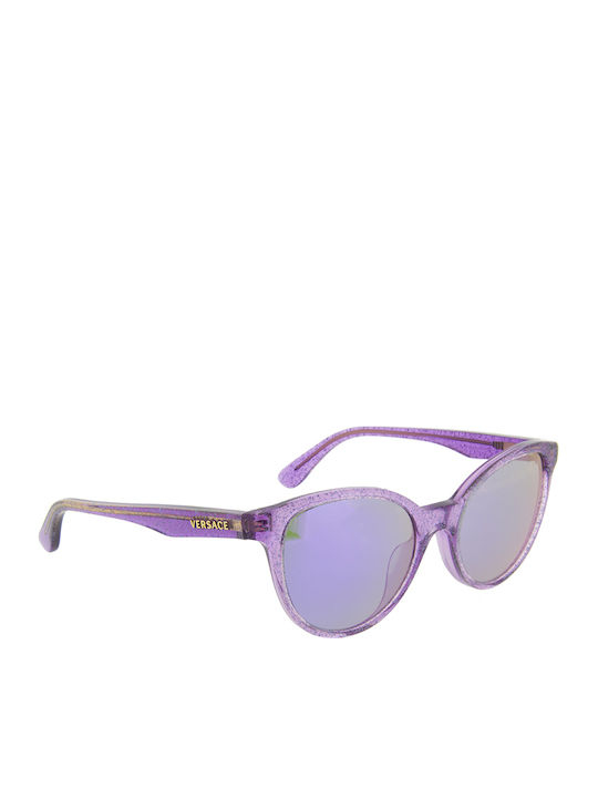 Versace Cat Eye Kinder-Sonnenbrillen Lila
