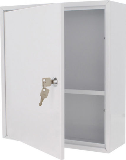 Comsafe MK-1 Metallic Wall-Mounted First Aid Kit with Lock