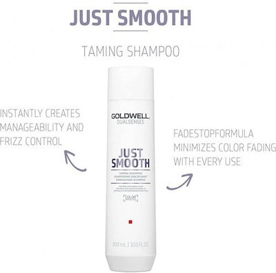 Goldwell Dualsenses Just Smooth Taming Șampoane de Netezire pentru Colorat Păr 1x250ml