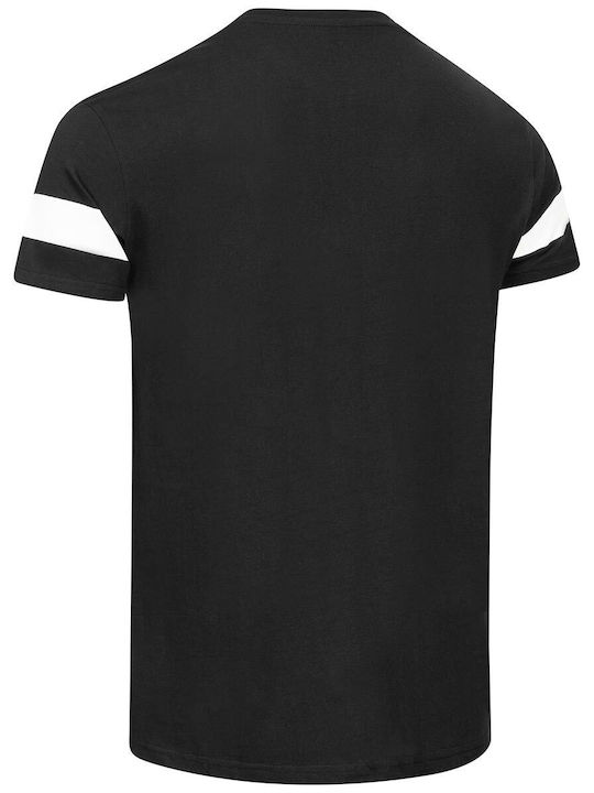 Lonsdale Herren T-Shirt Kurzarm Schwarz