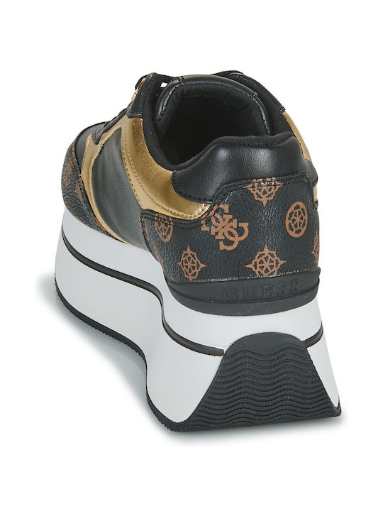 Femei Flatforms Adidași Negre