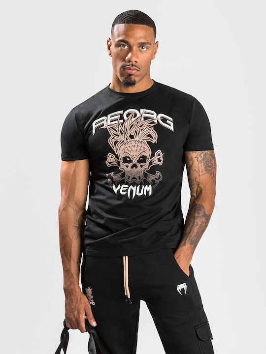 Venum 04712 T-shirt Bărbătesc cu Mânecă Scurtă Negru