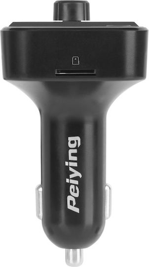 Peiying FM Transmitter Αυτοκινήτου mit Bluetooth / USB / MicroSD