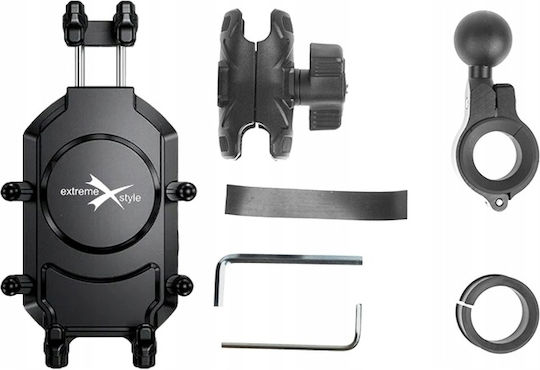 Moto Discovery X-Style Motorrad Handyhalterung mit Koffer für das Lenkrad