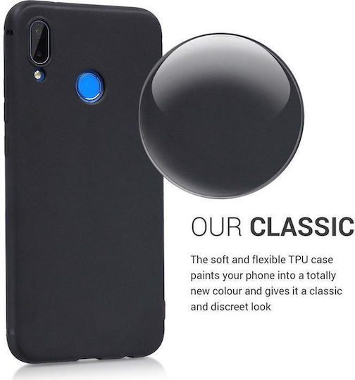 Soft Matt Back Cover Σιλικόνης Μαύρο (Poco X5 Pro)