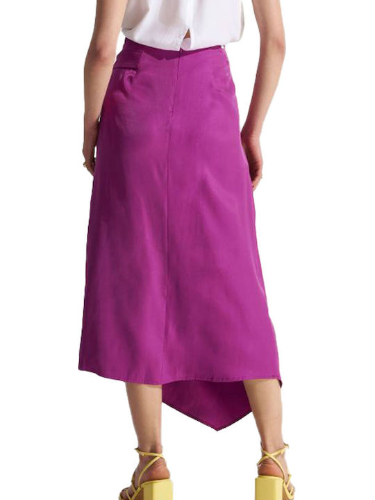 Ale - The Non Usual Casual Skirt in Purple color