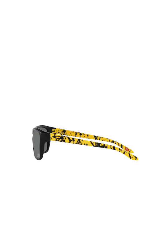 Oakley Unisex Γυαλιά Ηλίου με Μαύρο Κοκκάλινο Σκελετό και Μαύρο Φακό OO9448 37