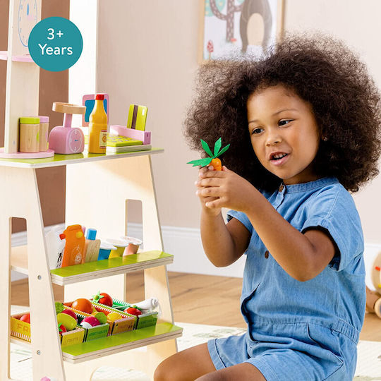 Navaris Kindergeschäft Super Market aus Holz