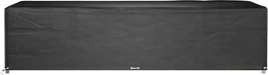 vidaXL Waterproof Sofa Cover Black 315x180x75cm