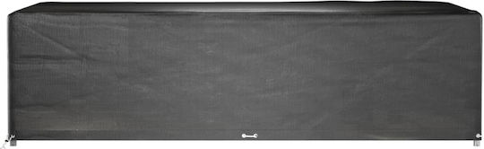 vidaXL Waterproof Sofa Cover Black 325x205x90cm