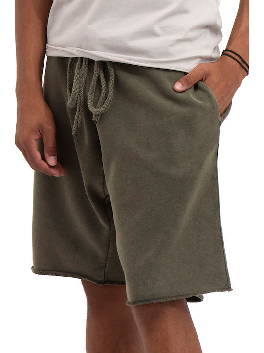 Αθλητική Ανδρική Βερμούδα Acid Khaki