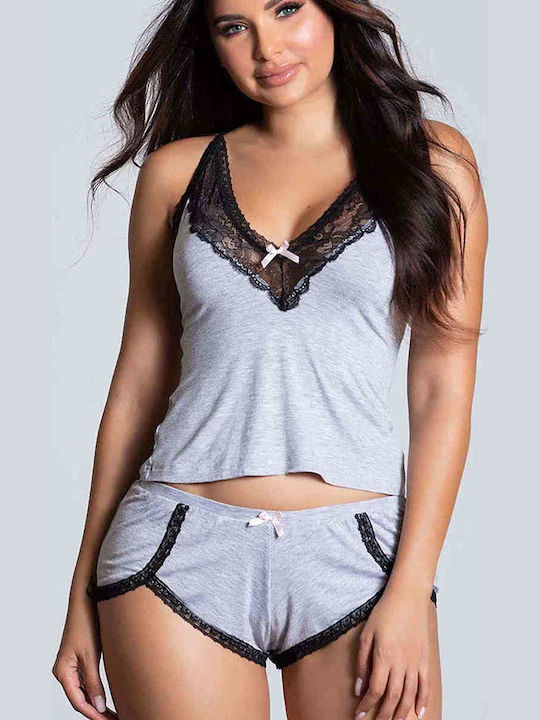 Merry See Лятна Babydoll Сив