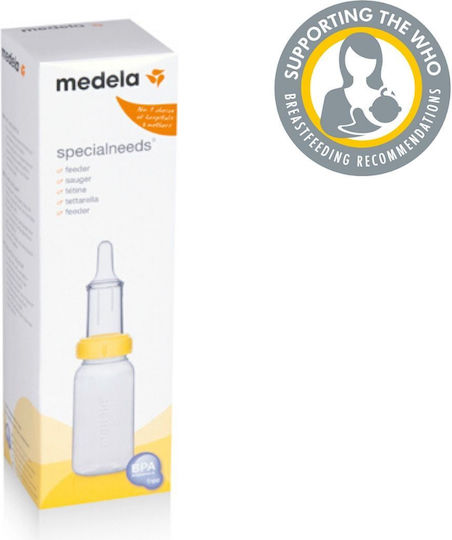 Medela Plastic Baby Bottle Special Needs Feeder Anti-Colic with Silicone Nipple for 0+, 0+ m, months 150ml