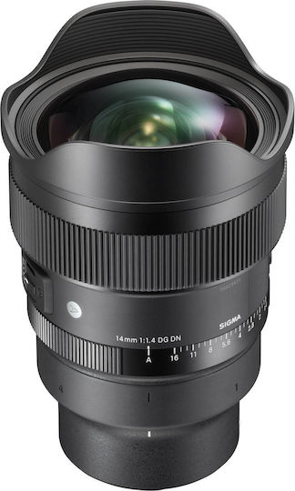 Sigma Full Frame Camera Lens 14mm f/1.4 DG DN Art Ultra-Wide Zoom for Leica L Mount Black