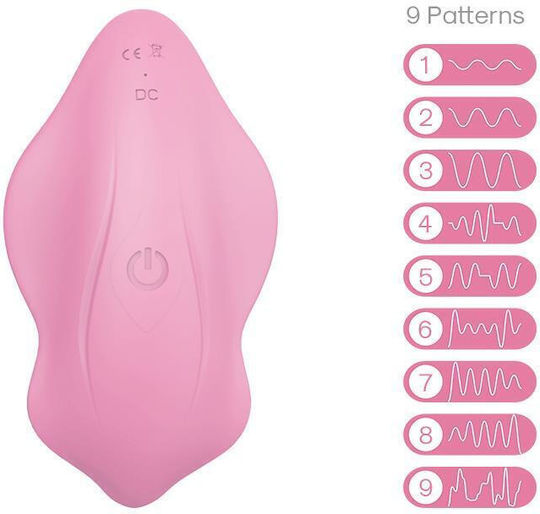 Kinksters Clitoral Vibrator with Remote Control 9.6cm Pink