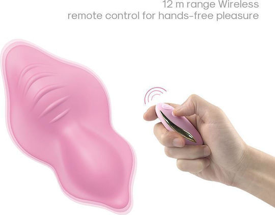 Kinksters Clitoral Vibrator with Remote Control 9.6cm Pink