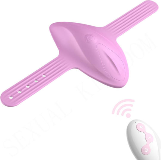 Kinksters Clitoral Vibrator with Remote Control 8cm Pink