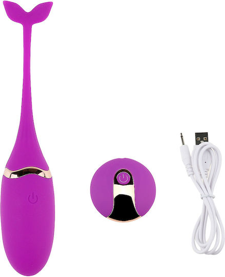 Kinksters Δονητής Egg με Απομακρυσμένο Έλεγχο Μωβ