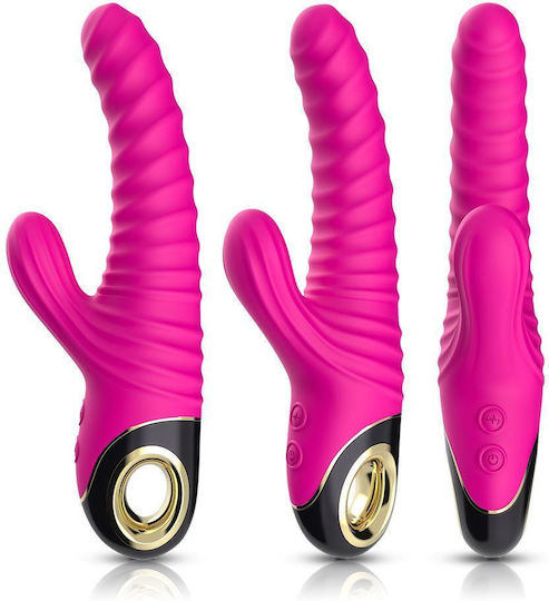 Kinksters Δονητής Rabbit 22cm Ροζ