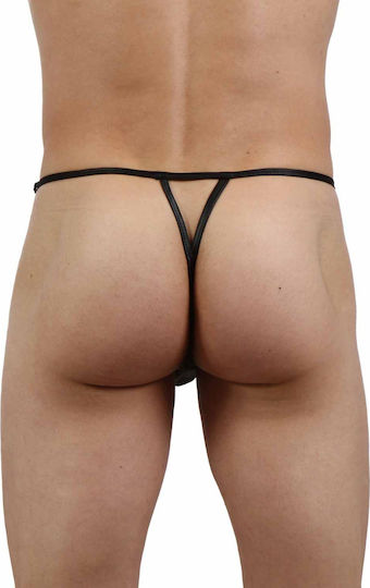 Soiemio Ανδρικό Sexy String Μαύρο