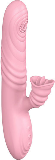 Kinksters Δονητής Rabbit 23cm Ροζ
