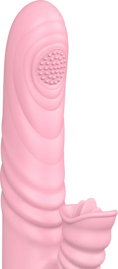 Kinksters Δονητής Rabbit 23cm Ροζ