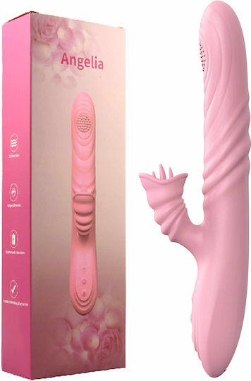 Kinksters Δονητής Rabbit 23cm Ροζ