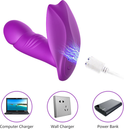 Kinksters Mini Δονητής G-Spot με Απομακρυσμένο Έλεγχο 10.2cm Μωβ