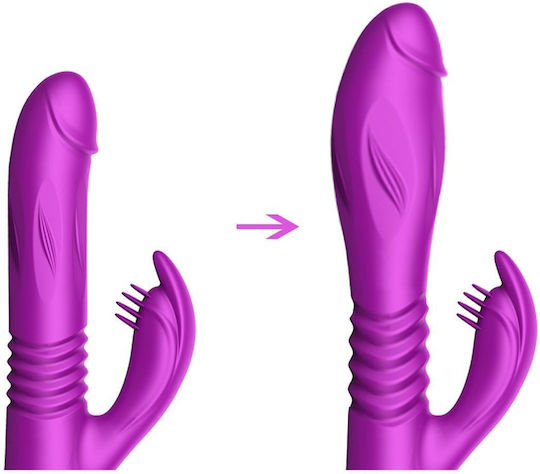 Kinksters Κλειτοριδικός Δονητής 24cm Μωβ