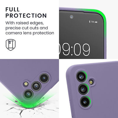 KWmobile 5G Silicone Back Cover Purple (Galaxy A54)