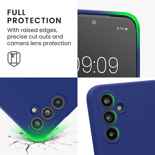 KWmobile 5G Back Cover Σιλικόνης Μπλε (Galaxy A54)