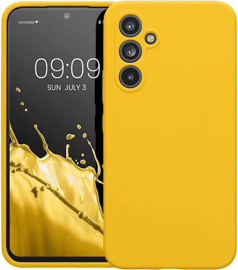 KWmobile 5G Back Cover Σιλικόνης Κίτρινο (Galaxy A54)