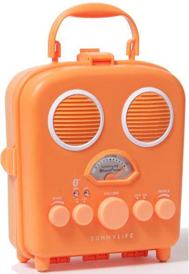Sunnylife Beach Sounds Bluetooth Speaker with Radio and Battery Life up to 6 hours Utopia Melon
