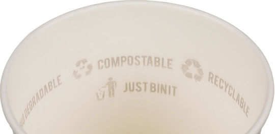 Tessera Disposable Cup Paper Black 240ml 100pcs