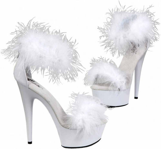 Soiemio Damen Sexy Schuhe Weiße