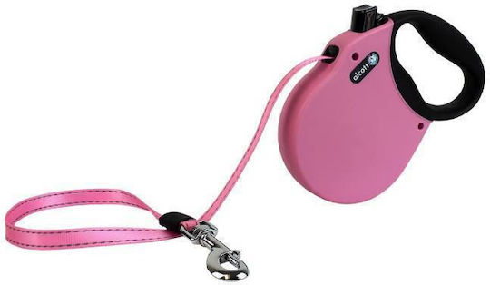 Alcott Foldable Dog Leash/Lead Strap in Pink color 5m up to 50kg