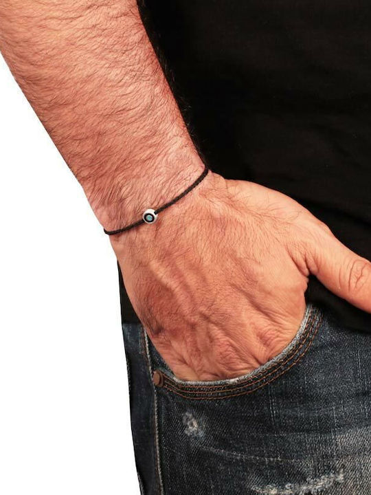 Herren Armband mit Design Auge aus Kabel