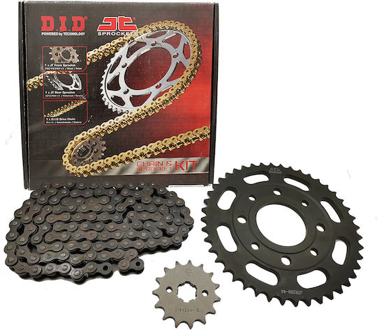 JT Sprockets Комплект верига и зъбни колела за Honda GTR 150