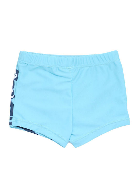 Disney Boxer ET0007 Costum de baie pentru copii Pantaloni scurți de înot Albastru deschis