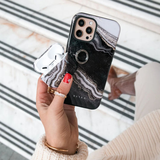 Burga Fashion Tough Back Cover Πλαστικό 2mm Μαύρο (iPhone 14 Pro)