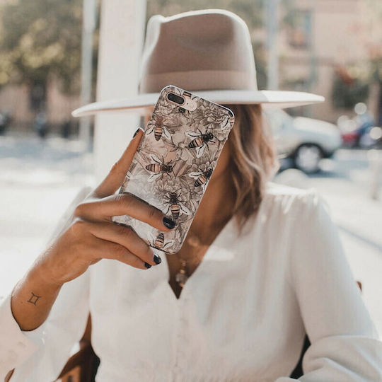 Burga Fashion Tough Back Cover Πλαστικό / Σιλικόνης Μπεζ (iPhone 13 Pro)