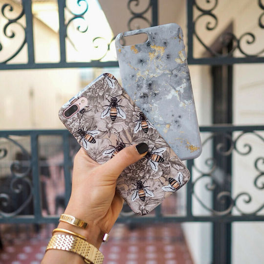 Burga Fashion Tough Back Cover Πλαστικό / Σιλικόνης Μπεζ (iPhone 13 Pro)