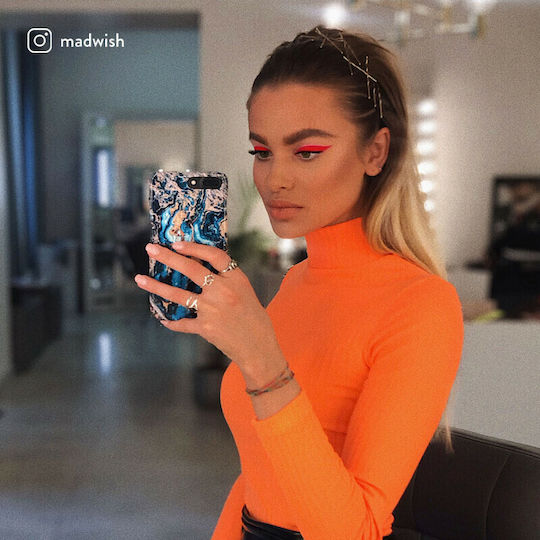 Burga Fashion Tough Back Cover Πλαστικό / Σιλικόνης Πολύχρωμο (iPhone SE 2022/2020)